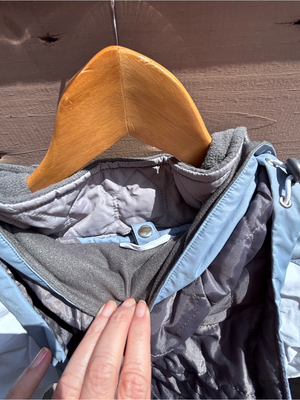 Rothschild Light Blue Ski Jacket - Picture 12 of 14
